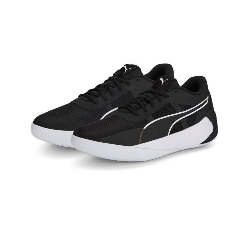 PUMA Hallen-Indoorschuhe Fusion Nitro Team schwarz/weiss Herren Badmintonschuh PUMA Hallen-Indoorschuhe Fusion Nitro Team schwarz/weiss Herren Badmintonschuh von PUMA