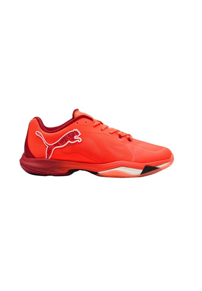 PUMA Hallen-Indoorschuhe Vantage Nitro (Dämpfung) rot Herren Badmintonschuh von PUMA