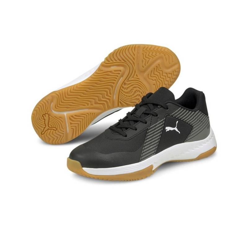 PUMA Hallen-Indoorschuhe Varion schwarz Kinder Badmintonschuh von PUMA