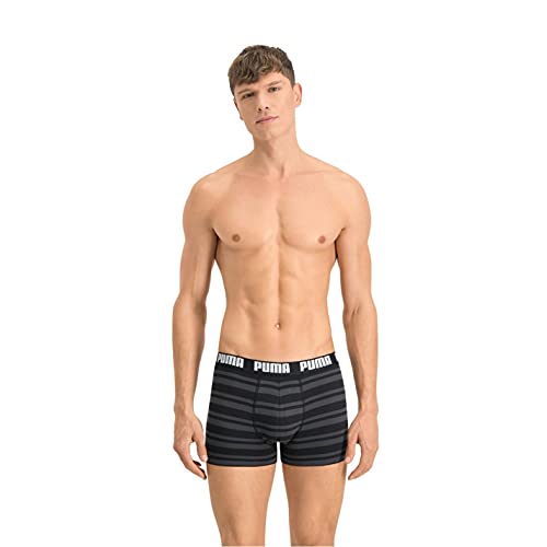 PUMA Herren Boxer Unterwäsche, Schwarz, S (2er Pack) von PUMA