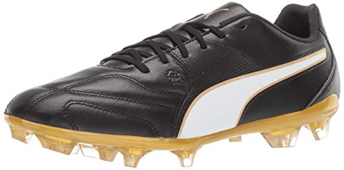 PUMA Herren 104807-01 Sneaker, Black Weiß-Gold, 46 EU von PUMA