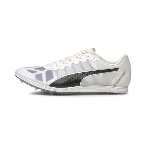 PUMA Herren 194662 Leichtathletik Schuh, Weiß Puma White Puma Black Lava Blast, 44 EU von PUMA