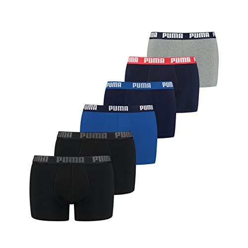 Basic Boxer 6er Pack blau, XL Herren von PUMA