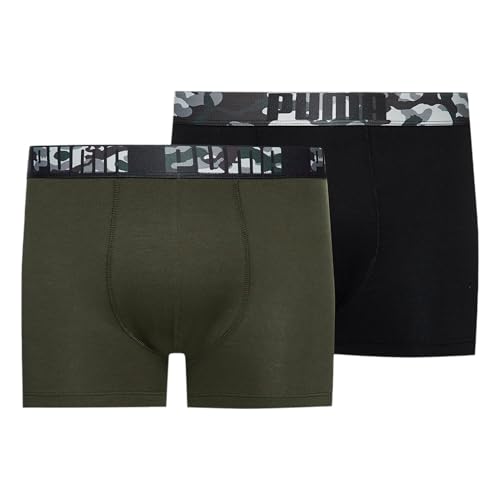 PUMA Herren 701223660 Boxer Shorts, Black Forest Night, S EU von PUMA