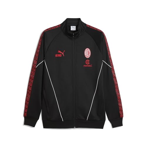 PUMA Herren AC Milan King Anthem Jacke M, Black for All Time Red von PUMA