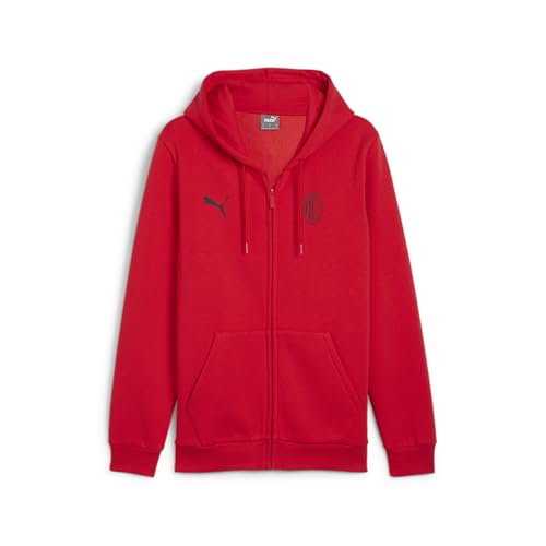 PUMA Herren AC Mailand ftblESSENTIALS Kapuzenjacke S, for All Time Red Black von PUMA