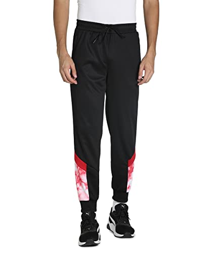 PUMA Herren ACM Iconic MCS Mesh Track Pants Hose, schwarz, L von PUMA