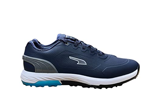 PUMA Herren Alphacat Nitro Golfschuh, Navy Quiet Shade Speed Blue, 40 EU von PUMA