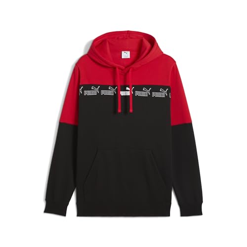 PUMA Herren Around The Block Hoodie XL, for All Time Red von PUMA