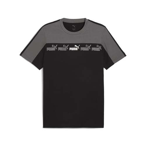 PUMA Herren Around The Block T-Shirt M, Cool Dark Gray von PUMA