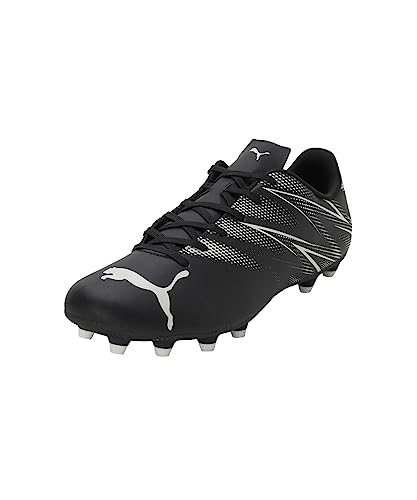 PUMA Herren Attacanto Fg/Ag Fußballschuhe, Puma Black Silver Mist, 46 EU von PUMA