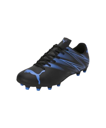 PUMA Herren Attacanto Fg/Ag Fußballschuhe, Puma Black Bluemazing, 47 EU von PUMA