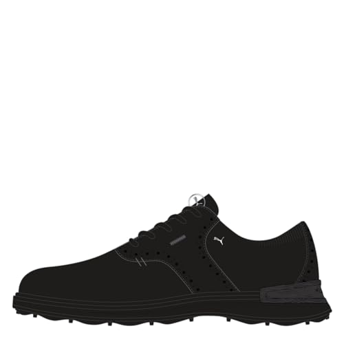 PUMA Herren Avant Golf Shoe, Black-Slate Sky, 45 EU von PUMA