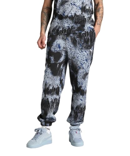 PUMA Herren BMW M Motorsport Colour Splash Jogginghose mit Allover-Print M, Black von PUMA