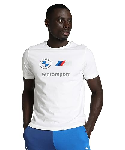 PUMA Erwachsene BMW M Motorsport ESS Logo-T-Shirt LWhite von PUMA