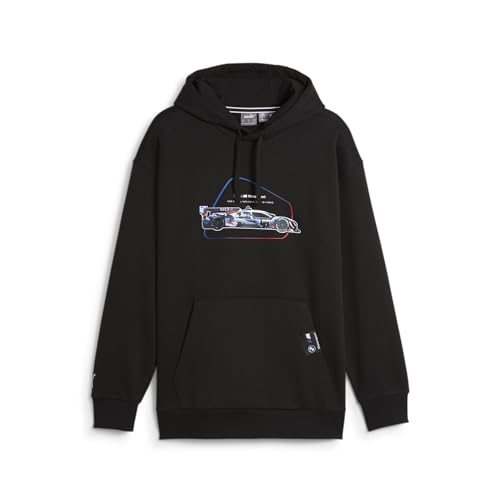 PUMA Herren BMW M Motorsport Hoodie mit Motorsport-Grafik SBlack von PUMA