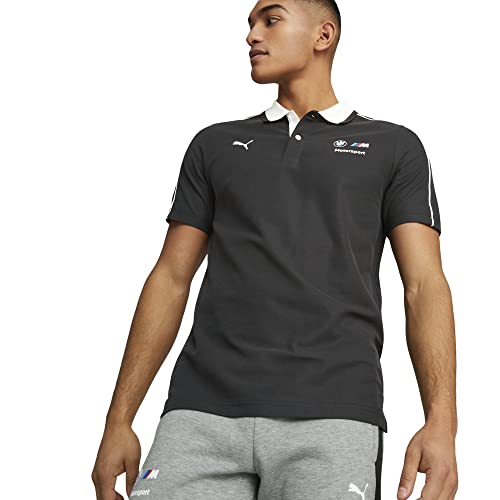 PUMA Herren BMW M Motorsport Polo T-Shirt, Schwarz, X-Large von PUMA