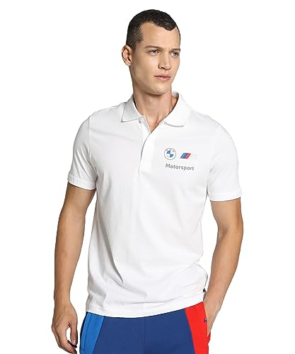 PUMA Erwachsene BMW M Motorsport Poloshirt LWhite von PUMA