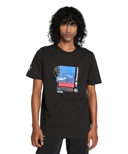 PUMA Herren BMW M Motorsport T-Shirt mit Motorsport-Grafik XLBlack von PUMA