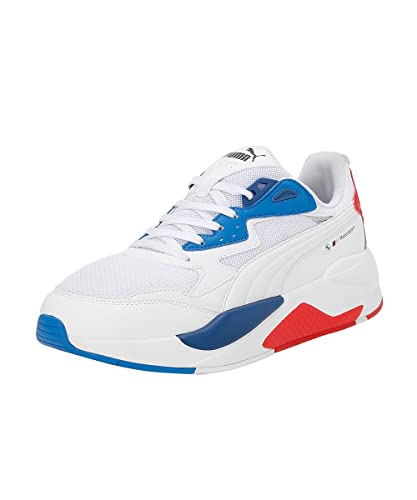 PUMA Herren BMW MMS Röntgengeschwindigkeit Sneaker, White Pro Blue Pop Red, 45 EU von PUMA