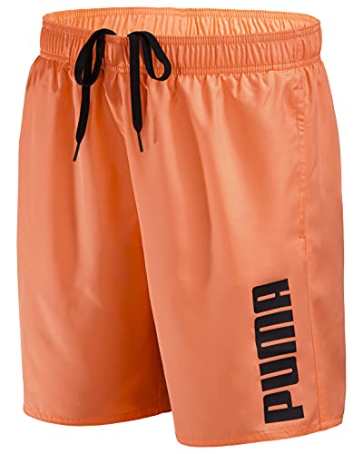 PUMA Herren Badehose Badeshorts Summer Deluxe Swim Shorts - New orange - Gr. L von PUMA