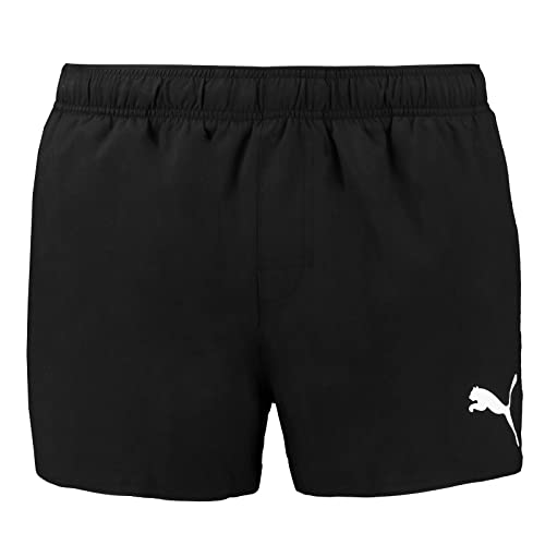 PUMA Herren Badeshose Badeshorts Swim Shorts Short Shorts, Farbe:Schwarz, Wäschegröße:S, Artikel:-003 Black von PUMA