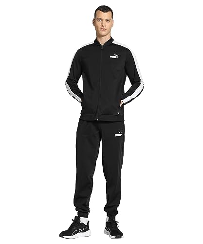 PUMA Herren-Baseball-Trikotanzug, Trainingsanzug, PUMA Schwarz, Größe XS, Puma Schwarz, XS PUMA Herren-Baseball-Trikotanzug, Trainingsanzug, PUMA Schwarz, Größe XS, Puma Schwarz, XS von PUMA
