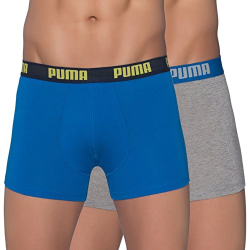 PUMA Herren Basic Boxer 2P Unterhose, Team royal, L von PUMA