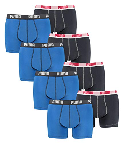 PUMA Herren Basic Boxer Unterwäsche, True Blue, M von PUMA