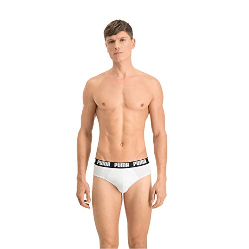 PUMA Herren Brief, White/Black, S (2er Pack) von PUMA