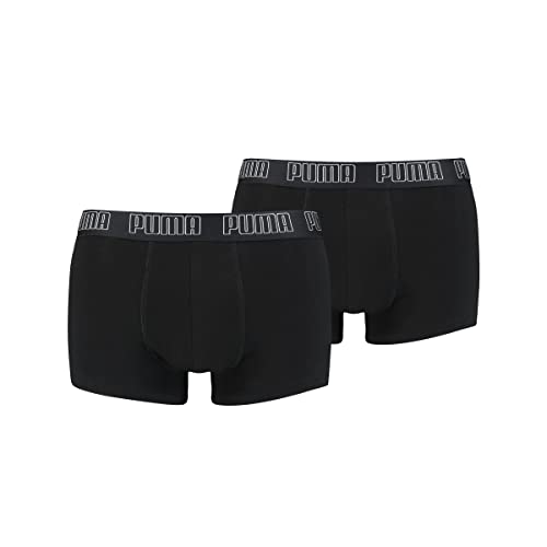 PUMA 12 er Pack Short Boxer Boxershorts Men Pant Unterwäsche kurz 100000884, Farbe:001 - Black, Bekleidungsgröße:S von PUMA
