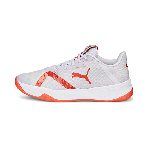 PUMA Herren Beschleunigt Turbo Nitro II W+ Hallenturnschuh, Spring Lavender Red Blast White, 39 EU von PUMA