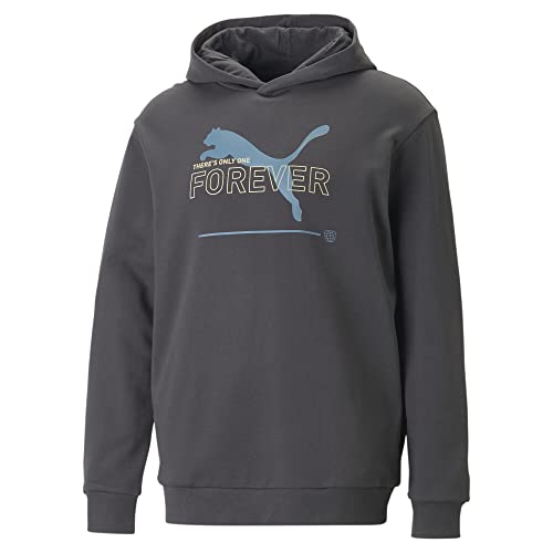 PUMA Herren Better Essentials Hoodie MFlat Dark Gray von PUMA