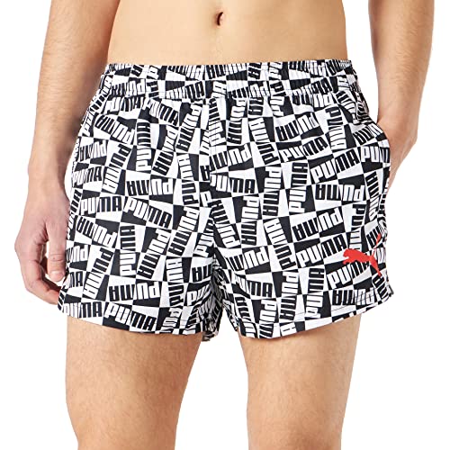 PUMA Herren Block Logo Boardshorts, Black Combo, M EU von PUMA