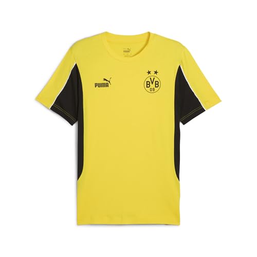 PUMA Herren Borussia Dortmund ftblARCHIVE T-Shirt S Faster Yellow Black von PUMA