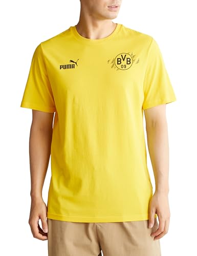 PUMA Herren Borussia Dortmund ftblCULTURE T-Shirt L Faster Yellow Black von PUMA