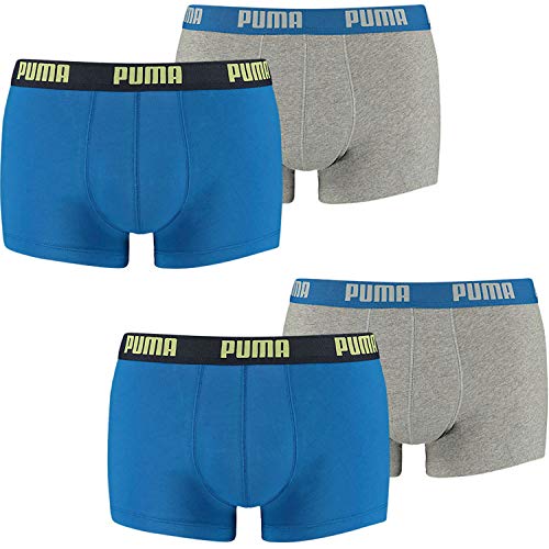 PUMA Herren Boxershorts, 4er Pack Trunks (Large, puma Team royal) von PUMA