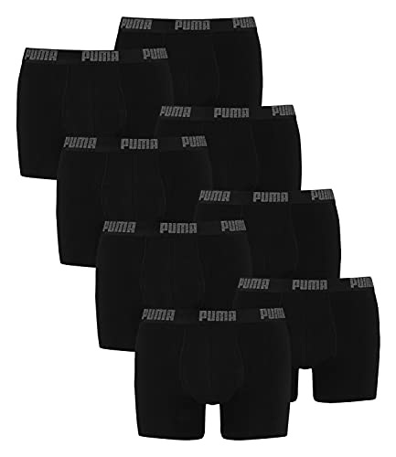 PUMA 8 er Pack Boxer Boxershorts Men Herren Unterhose Pant Unterwäsche, Farbe:230 - Black/Black, Bekleidungsgröße:M PUMA 8 er Pack Boxer Boxershorts Men Herren Unterhose Pant Unterwäsche, Farbe:230 - Black/Black, Bekleidungsgröße:M von PUMA