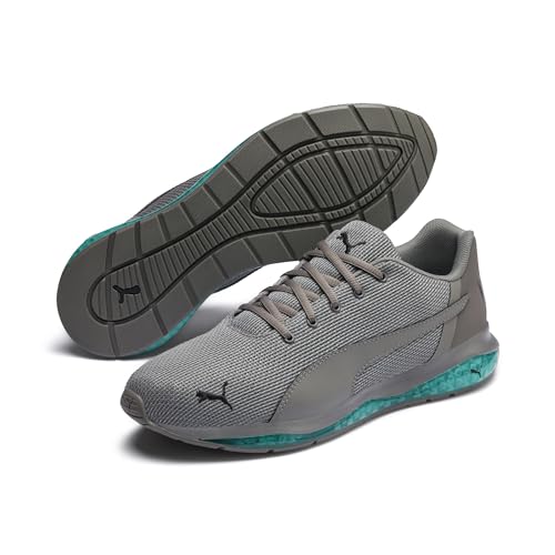 PUMA Herren Cell Ultimate Point Laufschuhe, Grau (Charcoal Gray-Blue Turquoise-Puma Black 09), 39 EU (6 UK) von PUMA