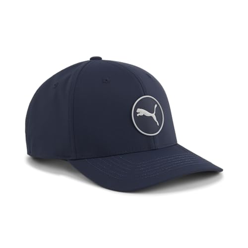 PUMA Herren Circle Cat Tech Golfcap Erwachsener, Deep Navy Blue PUMA Herren Circle Cat Tech Golfcap Erwachsener, Deep Navy Blue von PUMA