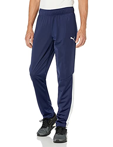 PUMA Herren Contrast Pants 2.0 Trainingshose, Peacoat/Weiß, XXL von PUMA