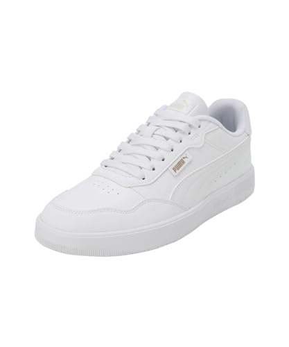 PUMA Herren Court Ultra LITE Sneaker White White Gold39 EU von PUMA