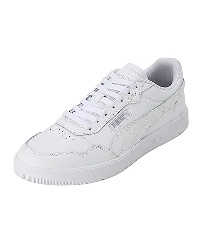 PUMA Unisex Adults' Fashion Shoes COURT ULTRA Trainers & Sneakers, PUMA WHITE-PUMA WHITE-PUMA SILVER, 37.5 von PUMA