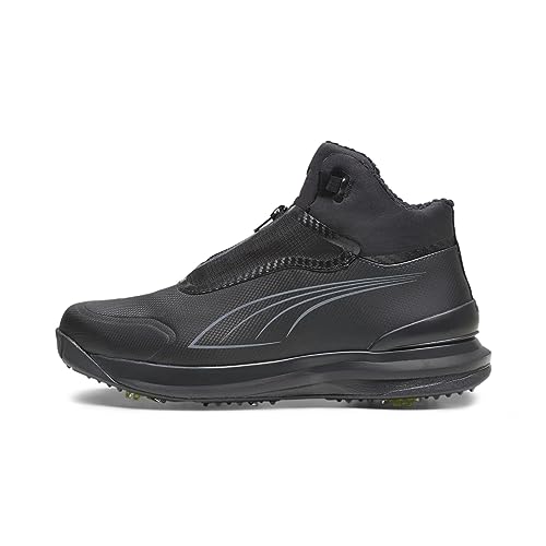 PUMA Herren DRYLBL Boot Golfschuh, Black-COOL Dark Gray, 49.5 EU von PUMA