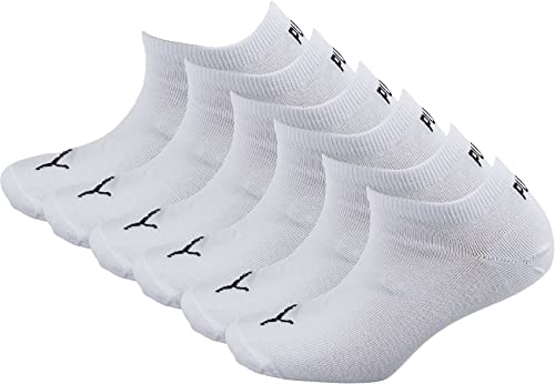 PUMA Herren Damen Sneaker Socken Plain (6-Pack), weiss 35-38 von PUMA