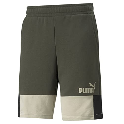 PUMA Herren ESS+ Block 10" Tr Short, beige, M von PUMA