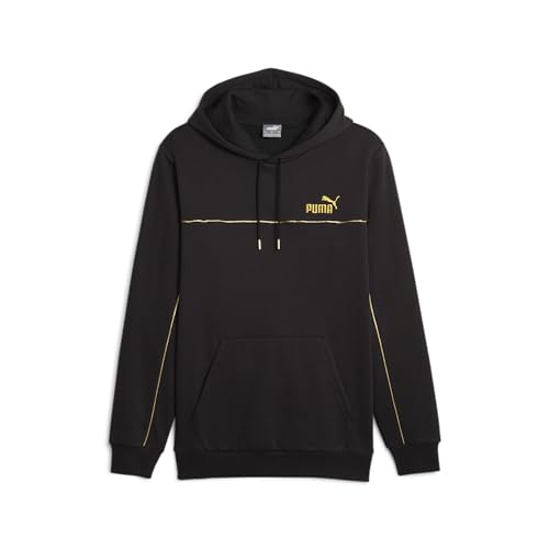 PUMA Herren ESS+ MINIMAL Gold Hoodie XXLBlack von PUMA