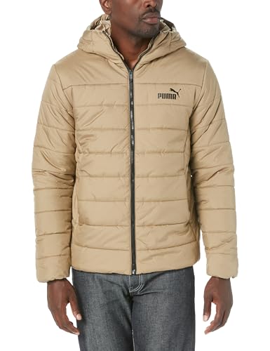 PUMA Herren ESS Hooded Padded Jacket Jacke, Eichenzweig, L von PUMA