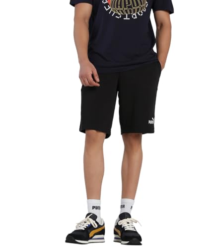 PUMA Herren ESS No. 1 Logo 10" Strick-Shorts, Schwarz, XS von PUMA