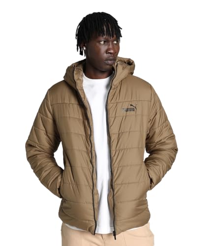 PUMA Herren ESS Padded Jacket Daunenjacke, Braune Schokoladenstückchen, XL von PUMA